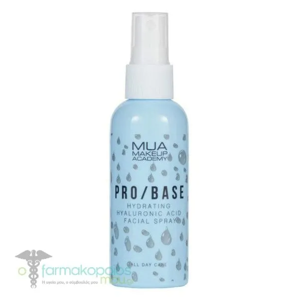 MUA Pro/Base  Hyaluronic Acid Facial Mist, 70ml