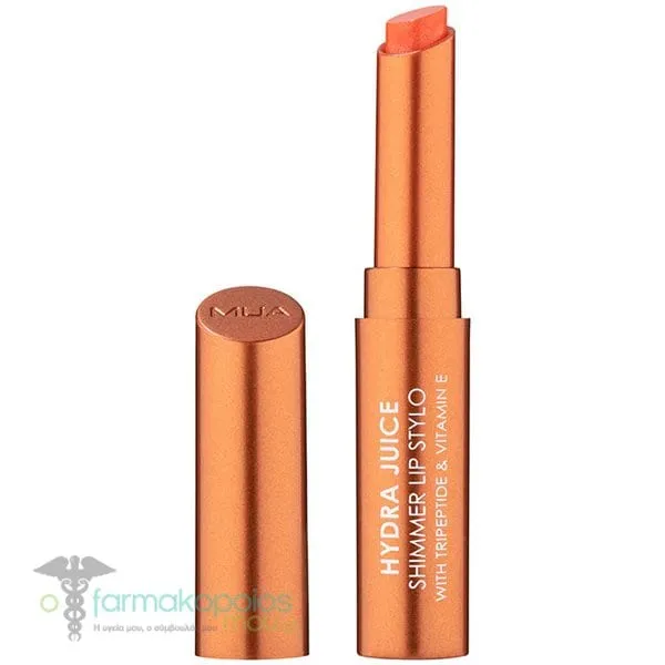 MUA Shimmer Peptide Stylo Ενυδατικό Κραγιόν, 1τεμ - Sweet Orange