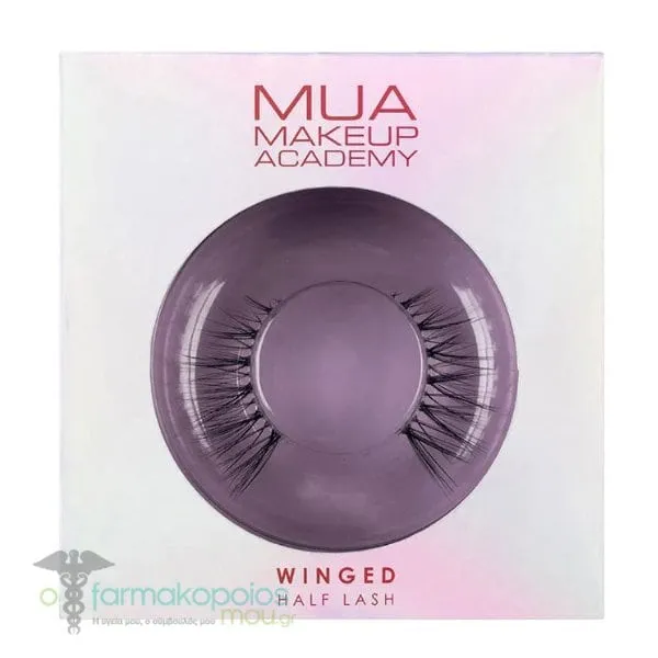 MUA Winged Half Lash Ψεύτικες Βλεφαρίδες, 1ζευγάρι