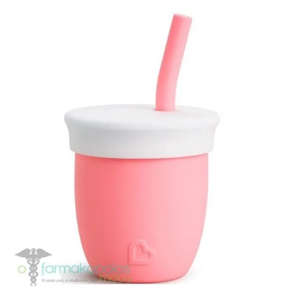Munchkin C’est Silicone! Cup 6m+, 118ml - Coral