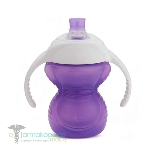 Munchkin Click Lock Bite Proof Trainer Cup 6m+, 237ml - PURPLE