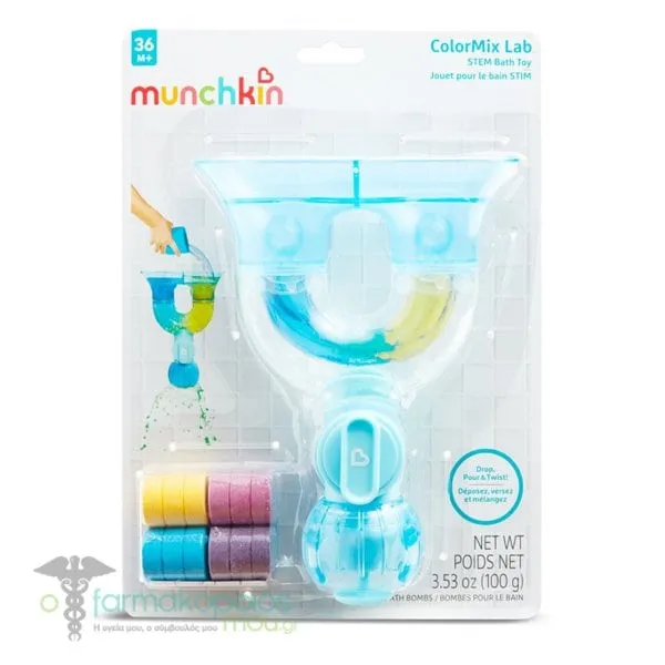 Munchkin Colour Mix Lab Bath Toy 36m+, 1pc
