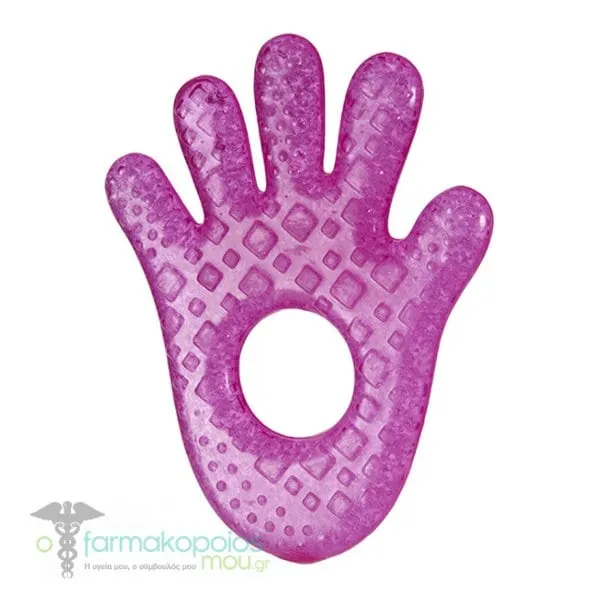 Munchkin Fun Ice Teether Toy Παιχνίδι Μάσησης για Ανακούφιση του Πόνου Οδοντοφυΐας (11324), 1τεμ - PINK