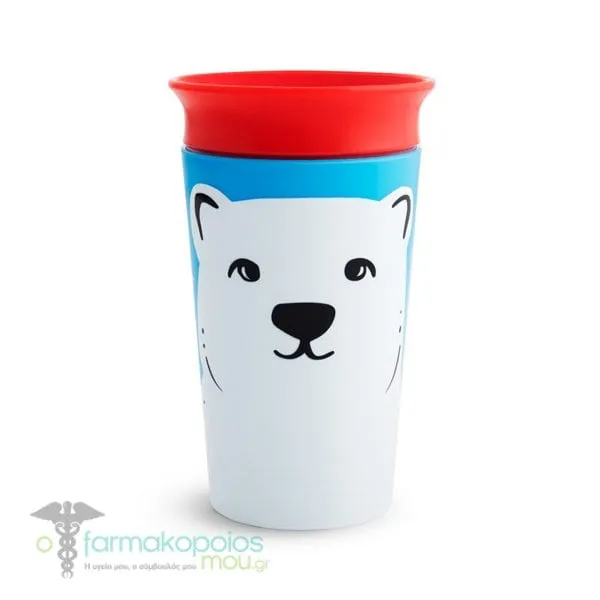 Munchkin Miracle 360° Wildlove Sippy Cup, 266ml - Polar Bear