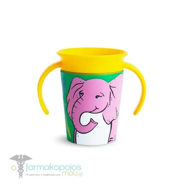 Munchkin Miracle 360° Wildlove Trainer Cup, 177ml - Elephant