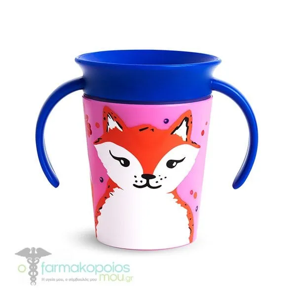 Munchkin Miracle 360° Wildlove Trainer Cup, 177ml - Fox