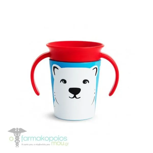 Munchkin Miracle 360° Wildlove Trainer Cup, 177ml - Polar Bear