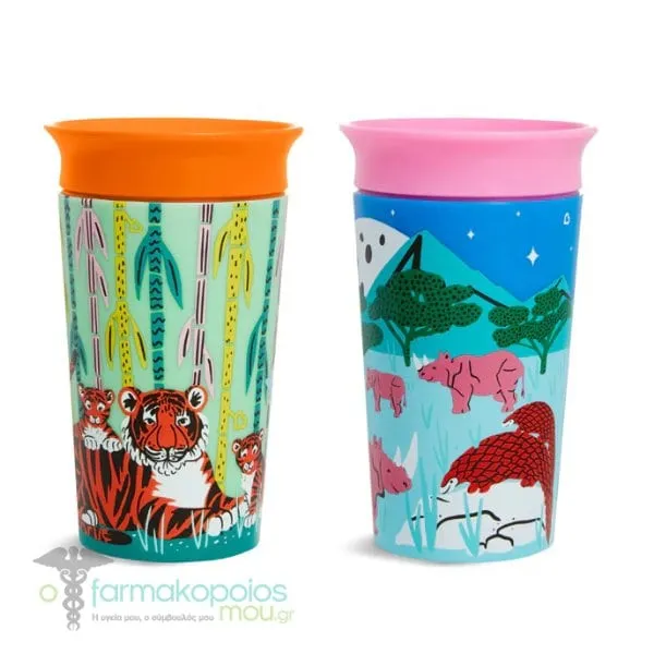 Munchkin Miracle Sippy Cup, 2pcs - Tiger-Rhin