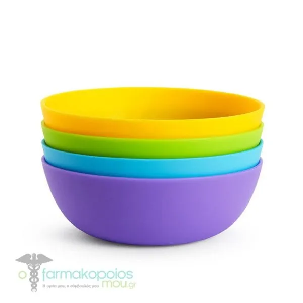 Munchkin Modern Multi Bowls 6m+, 4pcs