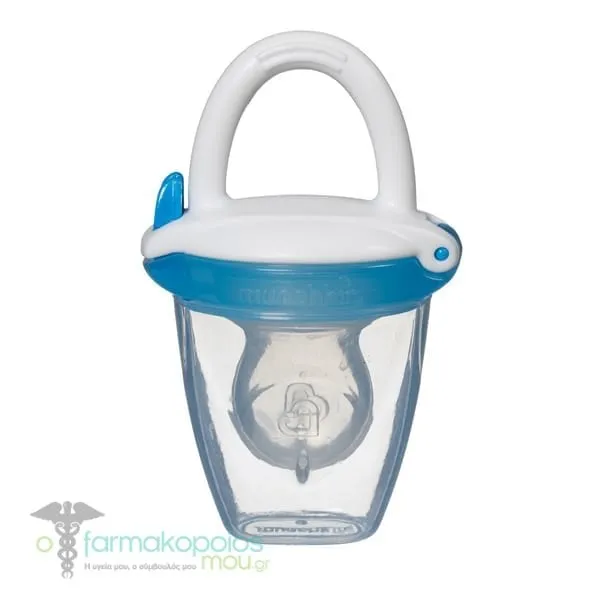 Munchkin Silicone Baby Food Feeder 4m+, 1pc - BLUE