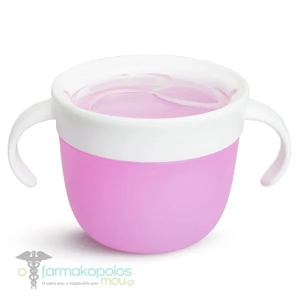 Munchkin Snack Catcher with Stay Put Lid 12m+, 1pc - PURPLE