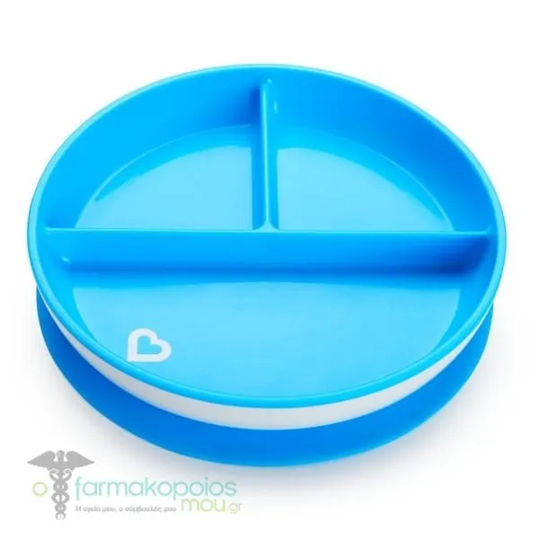 Munchkin Suction Plate 6m+, 1pc - BLUE