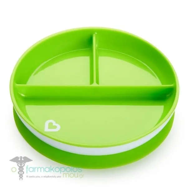 Munchkin Suction Plate 6m+, 1pc - GREEN