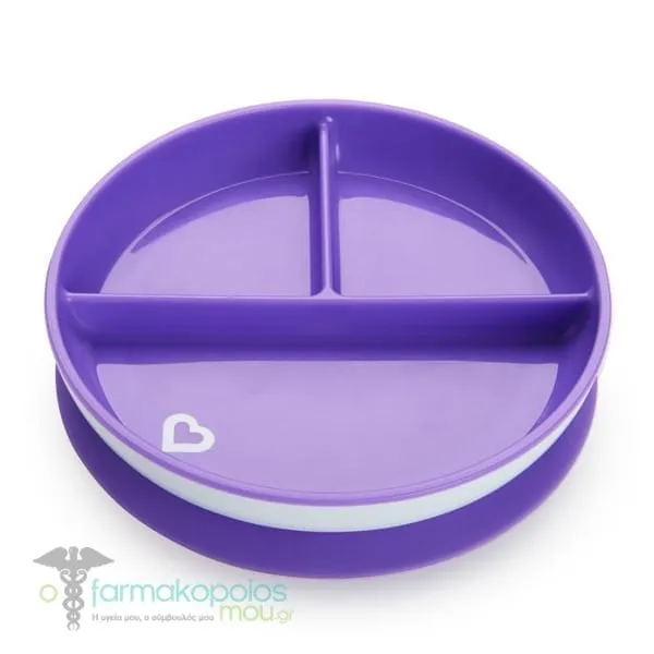 Munchkin Suction Plate 6m+, 1pc - PURPLE