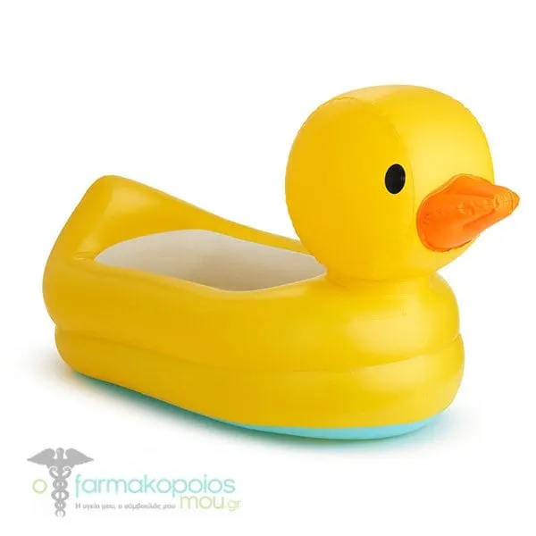 Munchkin Inflatable Safety Duck Bath Tub, 1pc