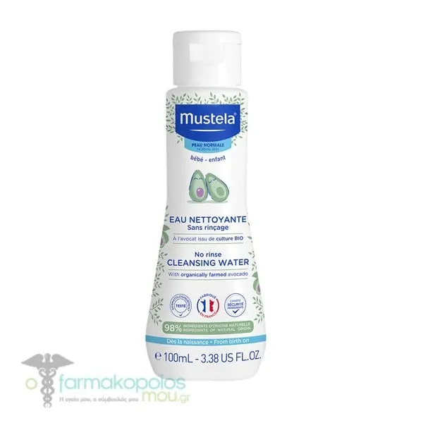 Mustela No Rinse Cleansing Water, 100ml