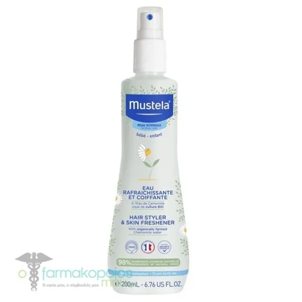 Mustela Hair Styler & Skin Freshener, 200ml