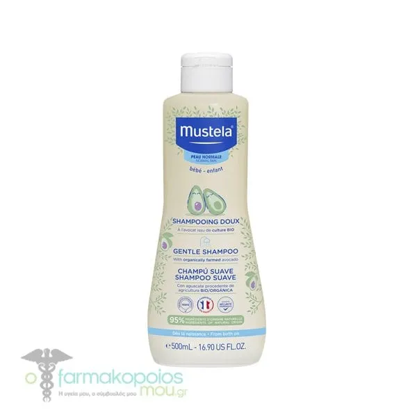 Mustela Gentle Shampoo for Normal Skin, 500ml