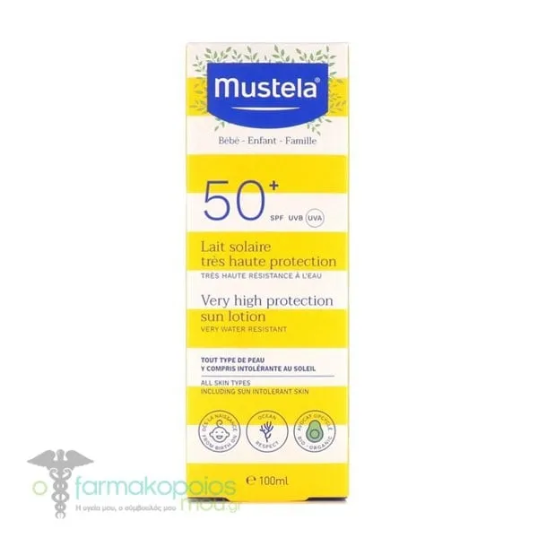 Mustela Very High Protection Sun Lotion SPF50+, 100ml