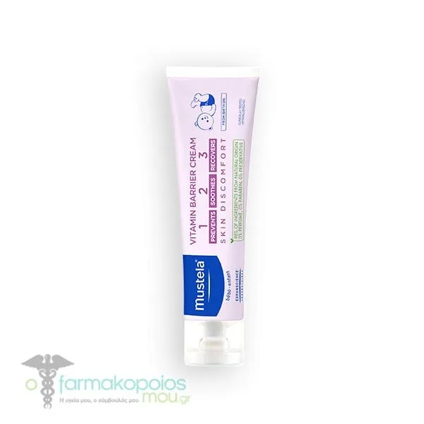 Mustela Vitamin Barrier Cream, 100ml