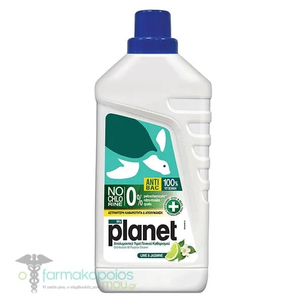 My Planet Antibac Lime & Jasmine Disinfectant All Purpose Cleaner, 1000ml