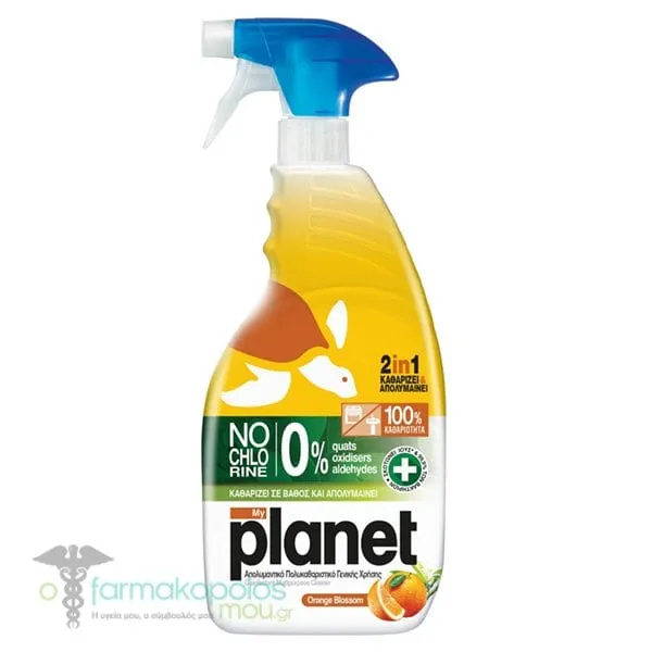 My Planet Orange Blossom Γενικής Χρήσης με Απολυμαντική Δράση, 600ml