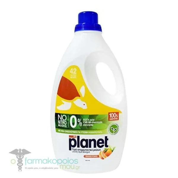 My Planet Orange Power Liquid Laundry Detergent, 2100ml (42 loads)