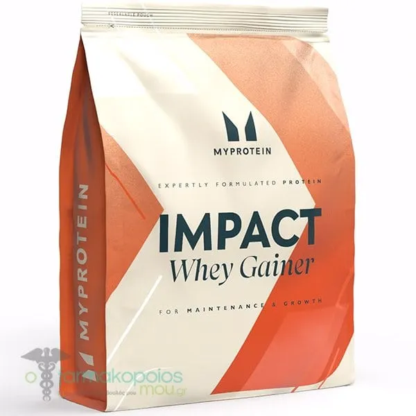 Myprotein Impact Whey Gainer Smooth Chocolate Πρωτεΐνη Ορού Γάλακτος με Γεύση Απαλή Σοκολάτα, 2.5kg