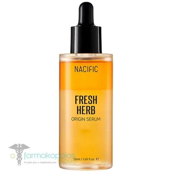 Nacific Fresh Herb Origin Serum Ορός Προσώπου για Ενυδάτωση &amp; Λάμψη, 50ml
