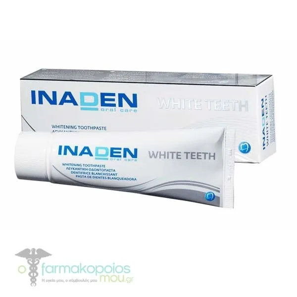 Ιnaden White Teeth Toothpaste, 75ml