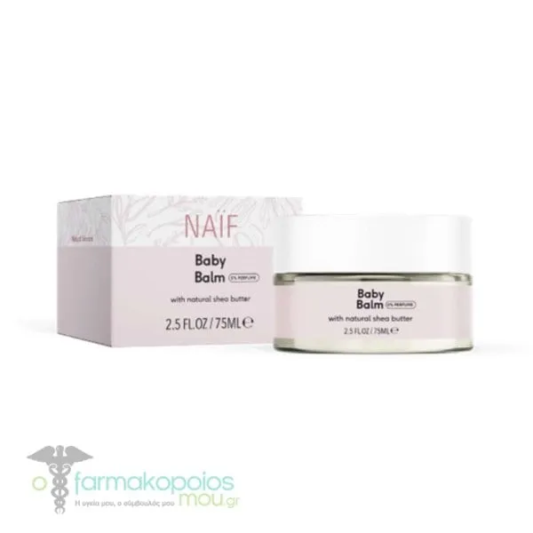 Naif Baby Balm with Shea Butter 0% Perfume, 75ml