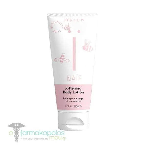 Naif Softening Body Lotion for Babies & Kids, 200ml