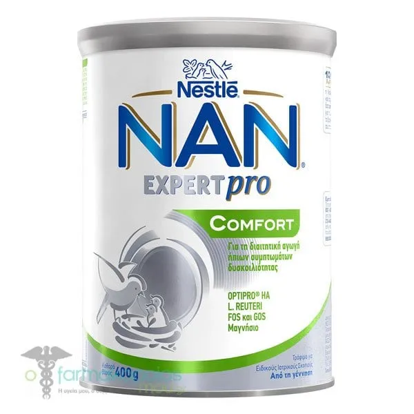 Nestle Nan Expert Pro Comfort Baby Milk 0m+, 400gr