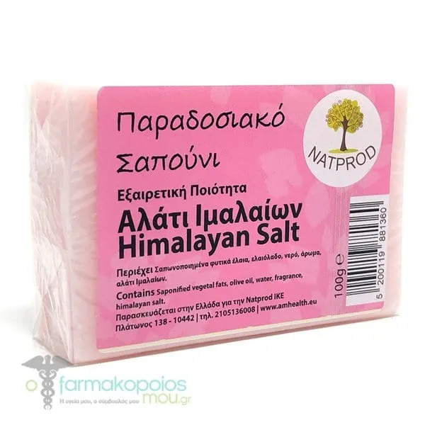 Natprod Traditional Soap Himalayan Salt, 100g