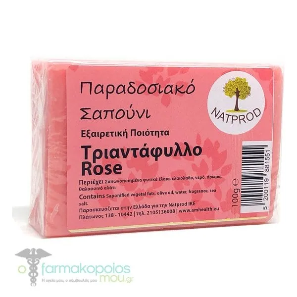 Natprod Traditional Soap Rose, 100g