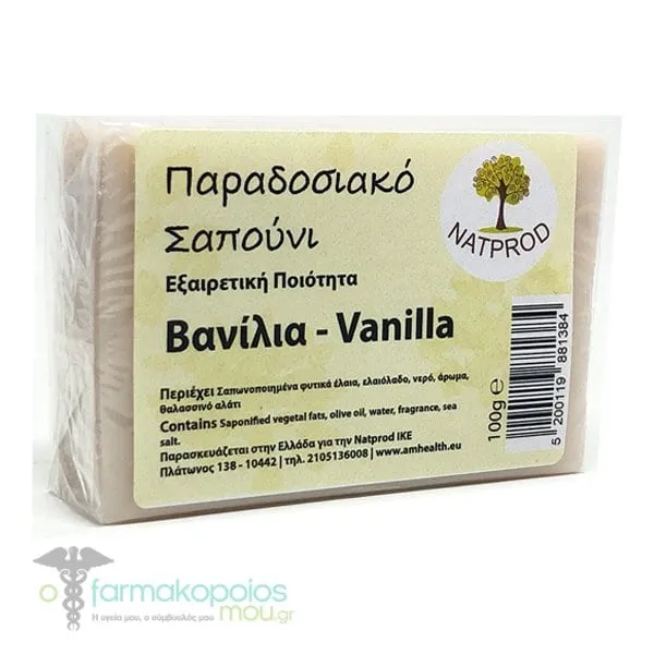Natprod Traditional Soap Vanilla, 100g