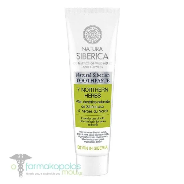 Natura Siberica 7 Northern Herbs Natural Siberian Toothpaste, 100ml