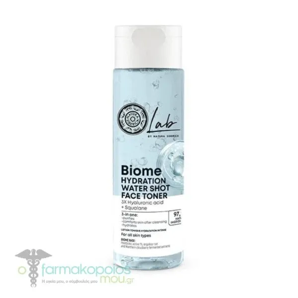 Natura Siberica Biome Hydration Water Shot Face Toner, 200ml