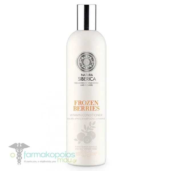 Natura Siberica Copenhagen Frozen Berries Vitamin Conditioner for Oily Hair, 400ml