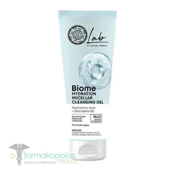 Natura Siberica Lab Biome Hydration Micellar Cleansing Gel, 140ml