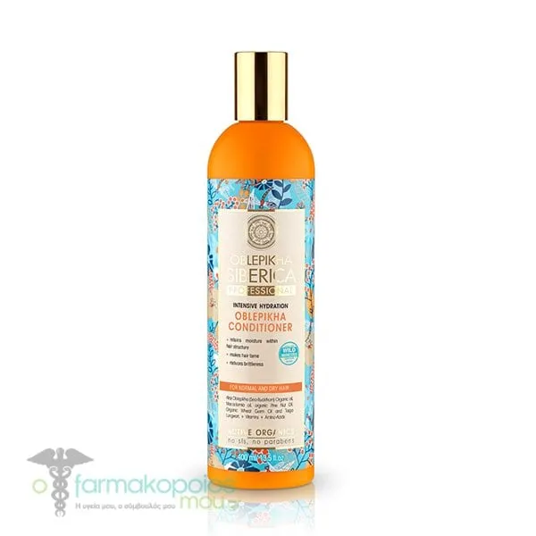 Natura Siberica Oblepikha Intensive Hydration Conditioner for Normal & Dry Hair, 400ml