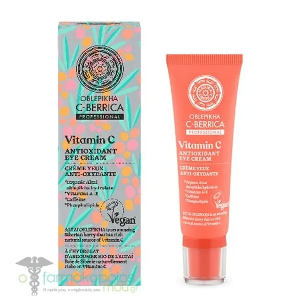Natura Siberica Oblepikha C-Berrica Antioxidant Eye Cream, 30ml