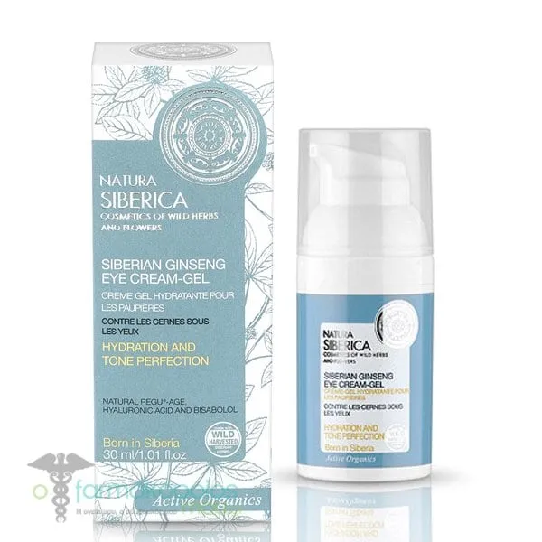 Natura Siberica Siberian Ginseng Moisturizing Eye Cream-Gel, 30ml