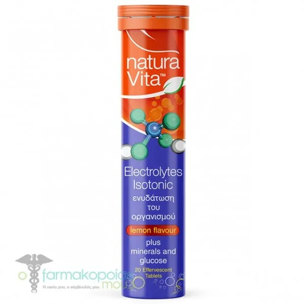 Natura Vita Electrolytes Isotonic, 20tabs