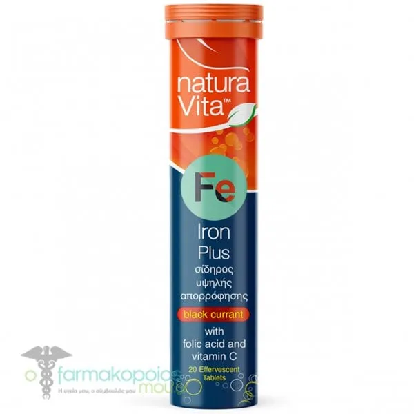 Natura Vita Iron Plus, 20tabs