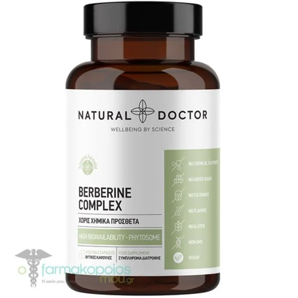 Natural Doctor Berberine Complex, 60caps