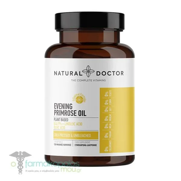 Natural Doctor Evening Primrose Oil, 120softgels