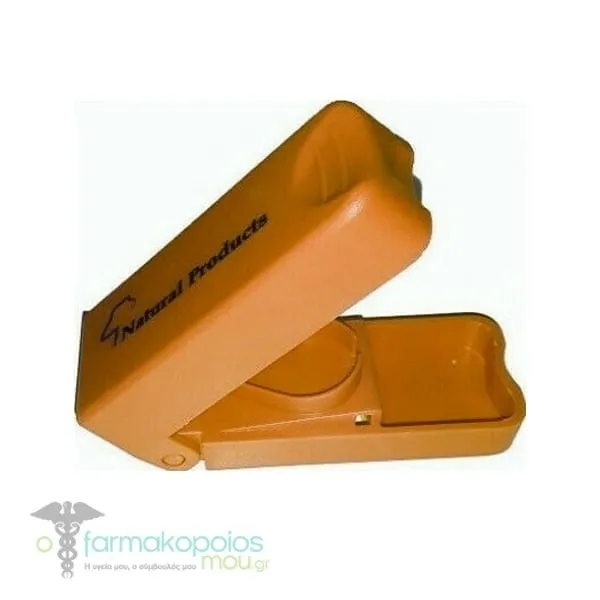 Natural Products Pill Cutter, 1pc - Πορτοκάλι