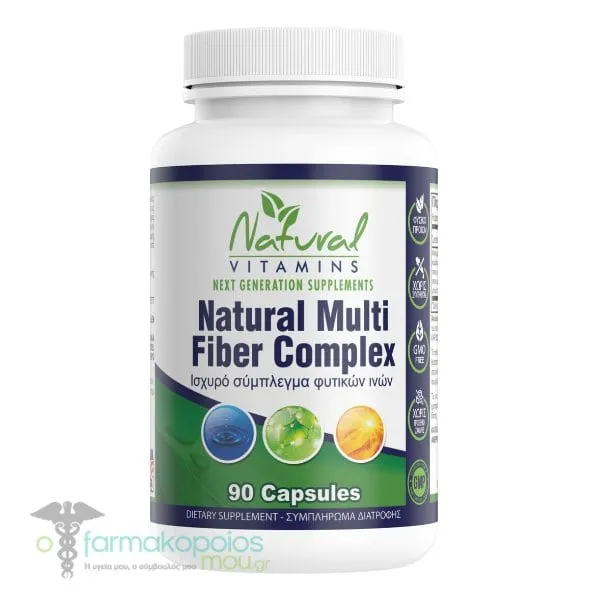 Natural Vitamins Natural Multi Fiber Complex, 90caps
