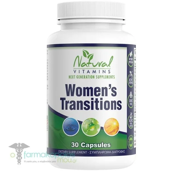 Natural Vitamins Women’s Transitions, 30caps